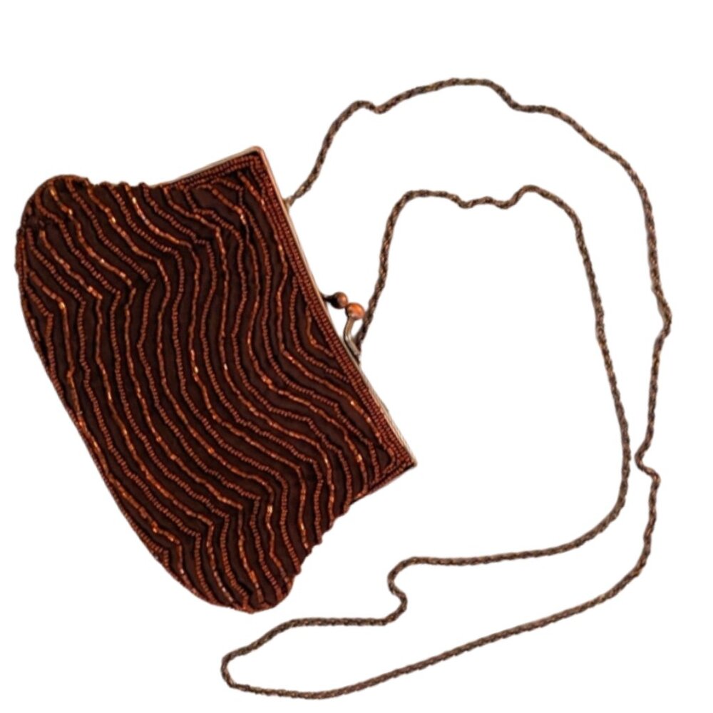 Cache' Beaded Evening Clutch - image 1